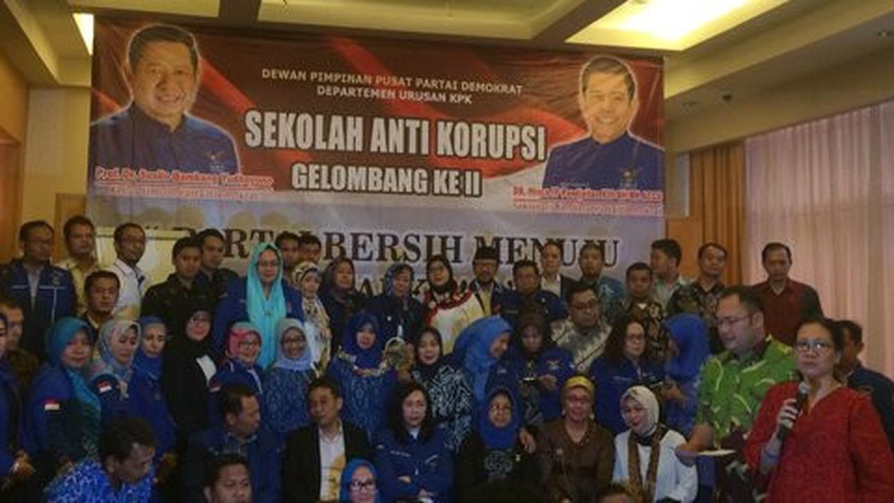 Trauma korupsi masa lalu, Demokrat gelar sekolah antikorupsi