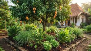 7 Kombinasi Pohon Buah dan Tanaman Rempah untuk Kebun Rumah yang Teduh, Bikin Betah