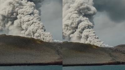 Abu Vulkanik Ganggu Pemantauan Anak Krakatau, CCTV Mati