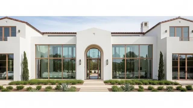 Rumah Mediterania Modern dengan Bukaan Lebar