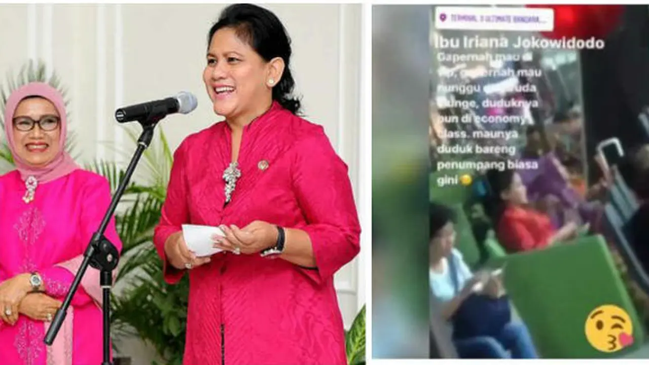 Iriana Jokowi/ Merdeka.com dan Instagram.