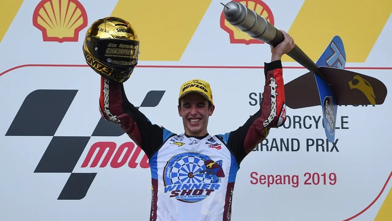 Pembalap EG 0,0 Marc VDS, Alex Marquez.