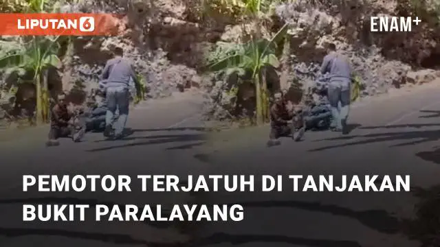 Suasana lalu lintas menuju Bukit Paralayang di Yogyakarta mulai memadat. Kondisi tersebut tampak padat pada Sabtu (02/09/2023)