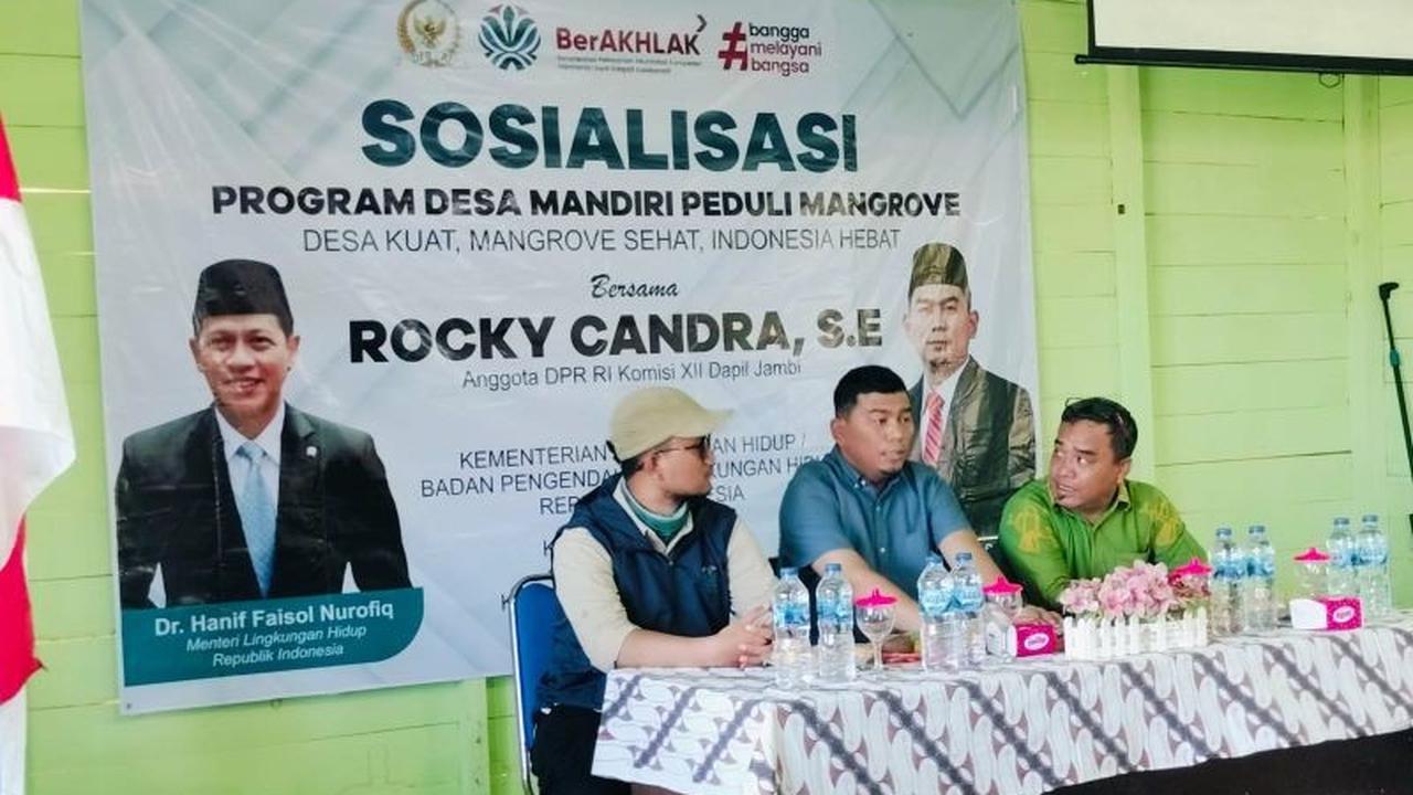 Tahukah Anda? DPR Dorong Desa Sungai Dualap Jadi Percontohan Program Desa Mandiri Peduli Mangrove Jambi