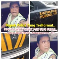 Polisi pelaku tabrak lari | Via: facebook.com