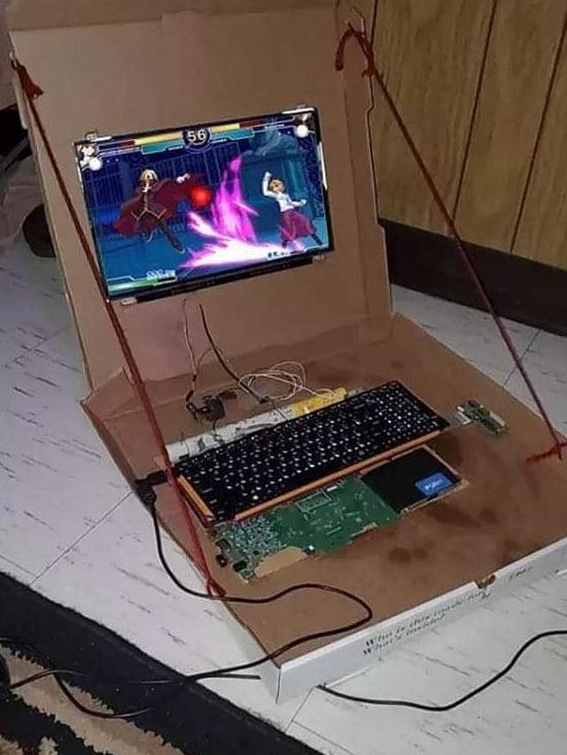 7 Potret Komputer dan Kursi Game Versi 'Low Budget' Ini Kreatif Banget