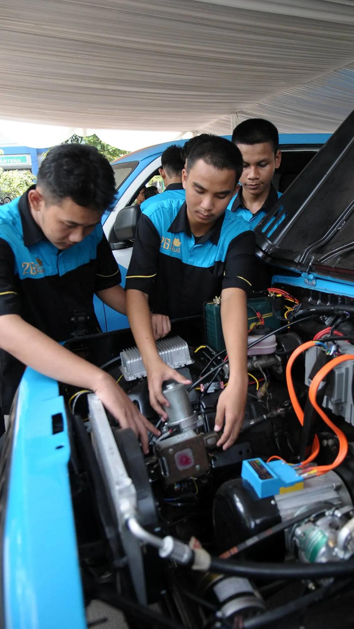 Pelajar itu berasal dari SMK 26 dan SMK 1 Jakarta.