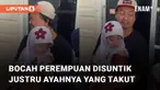 Aksi seorang bocah perempuan hendak disuntik justru ayahnya yang takut menarik perhatian