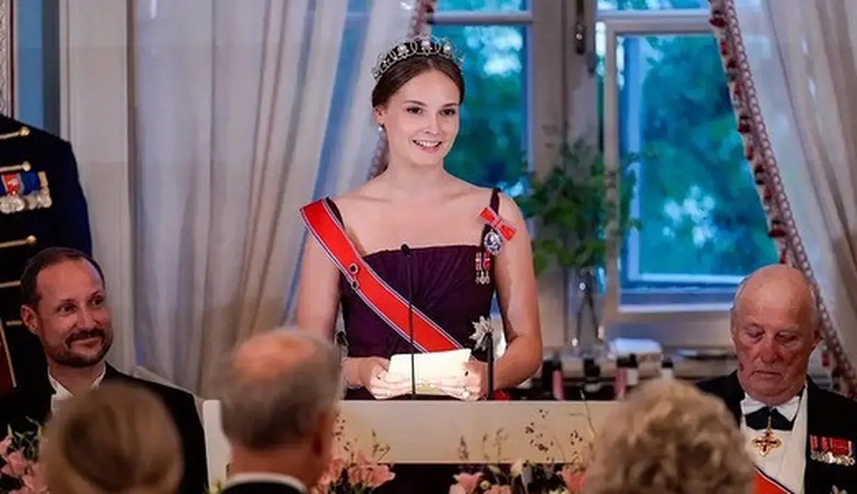 Princess Ingrid Alexandra berada di urutan kedua pewaris takhta Norwegia, setelah sang ayah. [Foto: Instagram/princess.ingrid.alexandra]