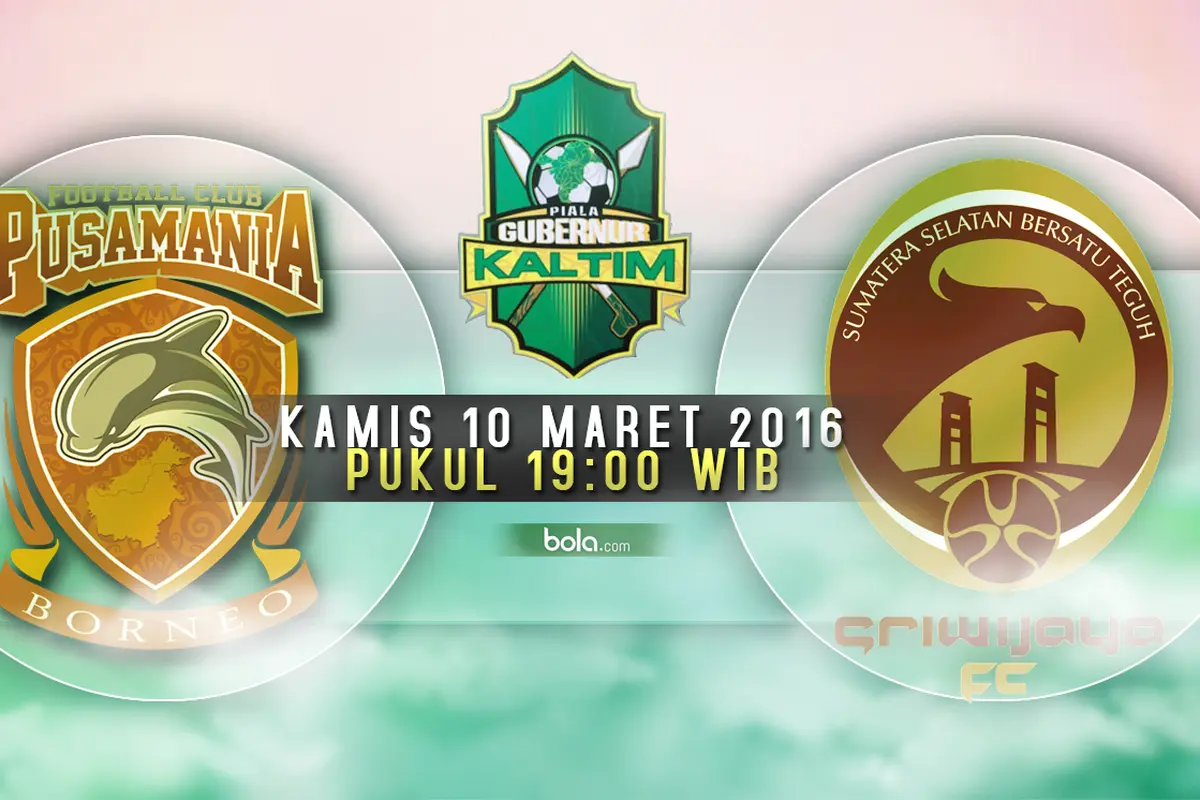 Pusamania Borneo FC vs Sriwijaya FC (Bola.com/Samsul Hadi)