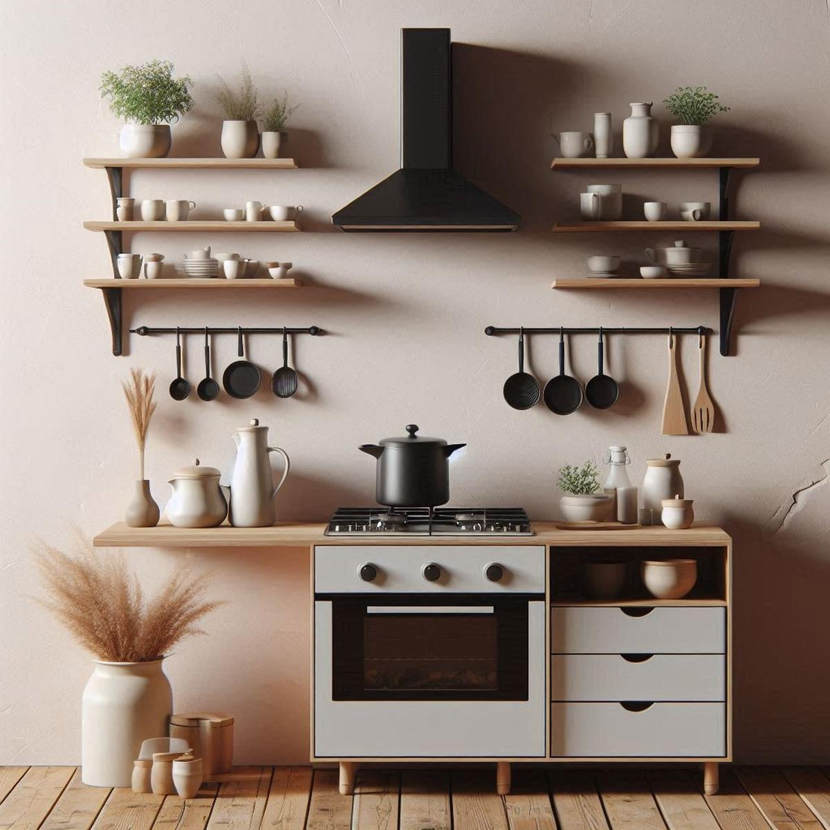 Desain Rak Dapur Minimalis