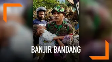 Korban tewas bencana banjir bandang di Sentani terus bertambah, hingga pukul 15.00 waktu setempat jumlah korban tewas mencapai 63 orang.