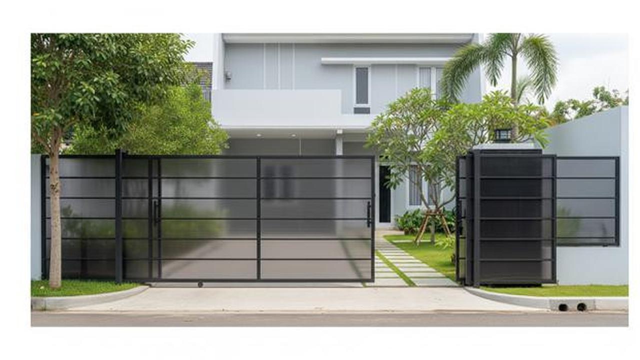 8 Model Pagar Besi Kombinasi Polikarbonat untuk Rumah Minimalis dengan Budget Terjangkau