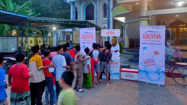 AQUVIVA Sebarkan Kesejukan Ramadan, Bagikan 450 Ribu Air Mineral untuk Berbuka Puasa di Seluruh Indonesia