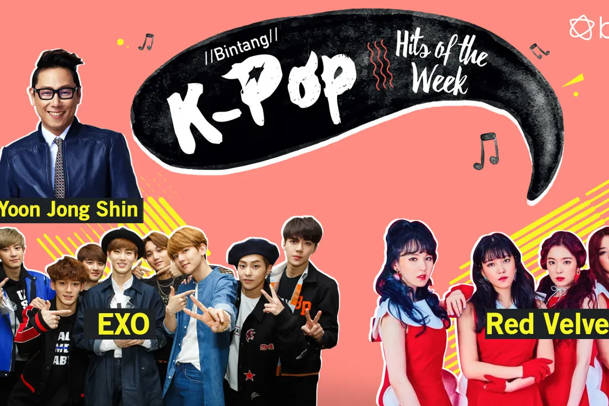 [Bintang] Bintang K-Pop Hits of the Week: Red Velvet, EXO, Yoon Jong Shin