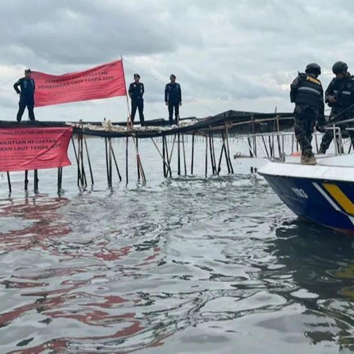KKP Periksa 14 Orang Terkait Pagar Laut Ilegal Tangerang