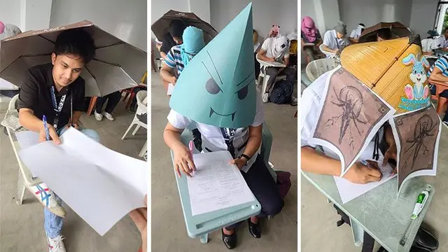 topi unik untuk ujian