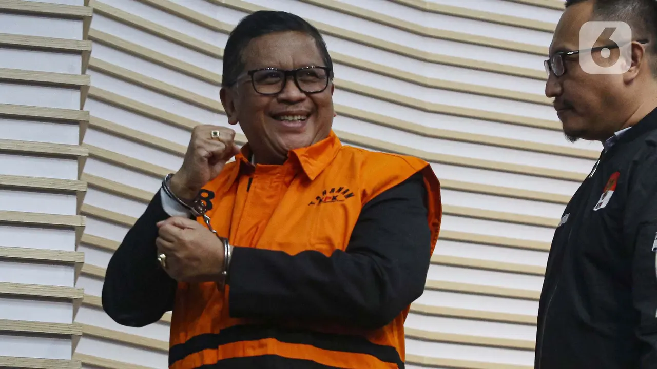 KPK Tahan Sekjen PDIP Hasto Kristiyanto
