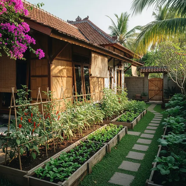 9 Desain Rumah Sederhana dengan Kebun Sayur, Harmoni Hunian Minimalis