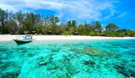 Ilustrasi Pantai Surga Lombok (Sumber: Pinterest.com)