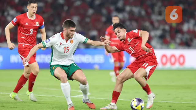 Timnas Indonesia Vs Bulgaria