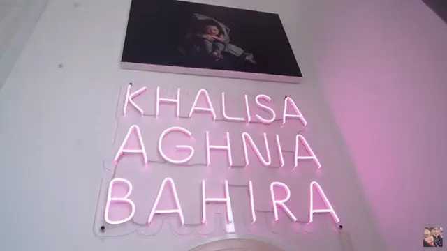 Potret Detail Kamar Baby Khalisa Anak Kartika Putri