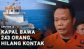 Kapal Bawa 243 Orang Hilang Kontak