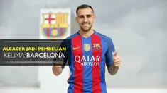 Video tes medis Paco Alcacer dengan Barcelona, ia resmi menjadi pembelian kelima Blaugrana musim ini.