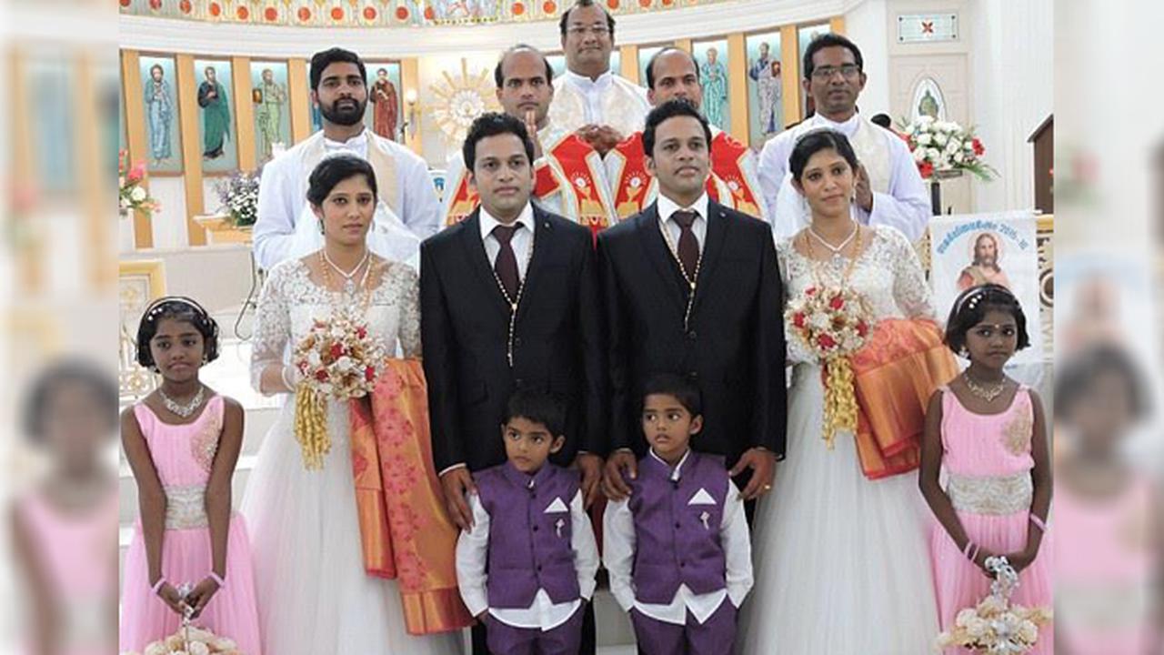 Unik, dari Pengantin hingga Penhulu Seluruhnya Kembar Identik