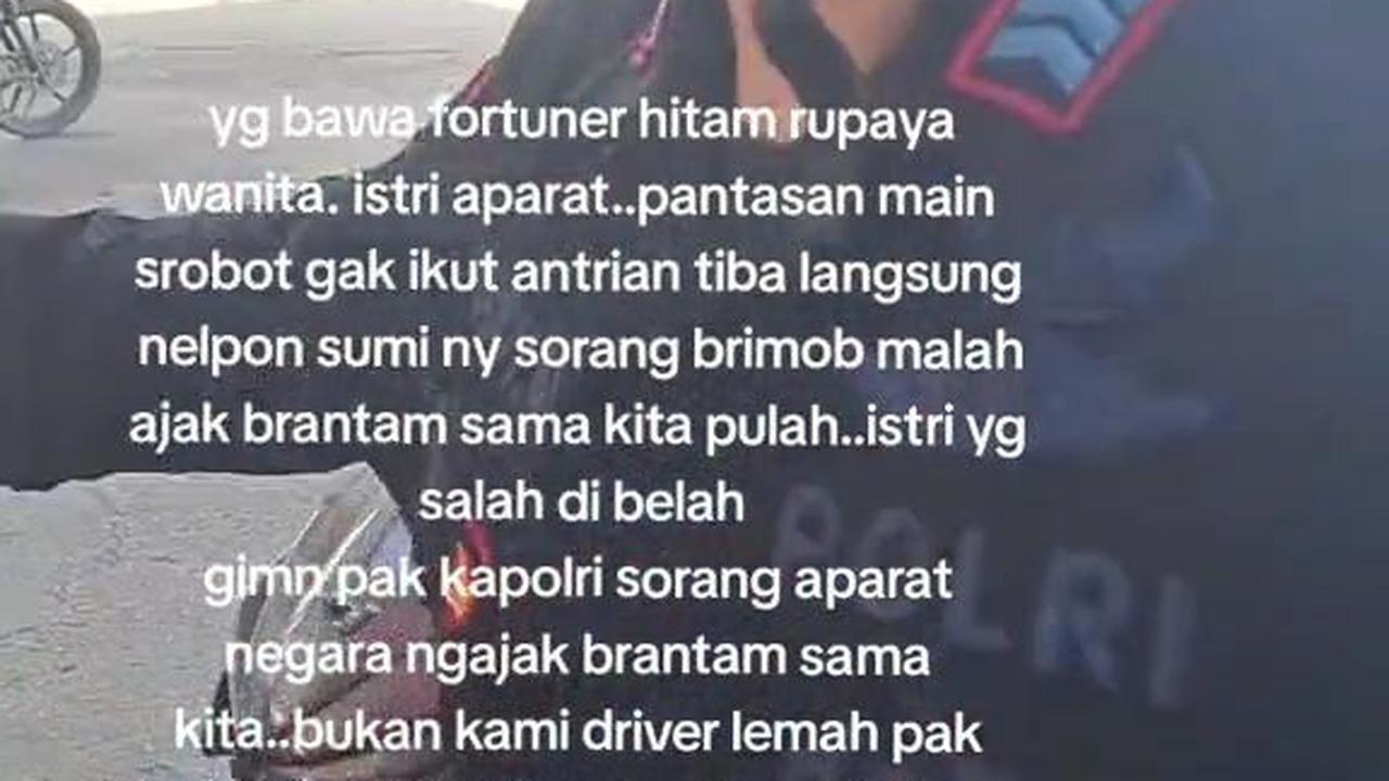 Peristiwa itu terjadi di Kabupaten Indragiri Hulu, Riau. Dalam video terlihat seorang pria berkumis dengan seragam Brimob hitam lengkap datang ke SPBU mengenakan helm dan sepeda motor. Ia didampingi temannya pria berkaus hitam dengan tulisan "Pasukan Pelo