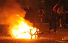 Polisi tangkap 19 demonstran di Jl Diponegoro