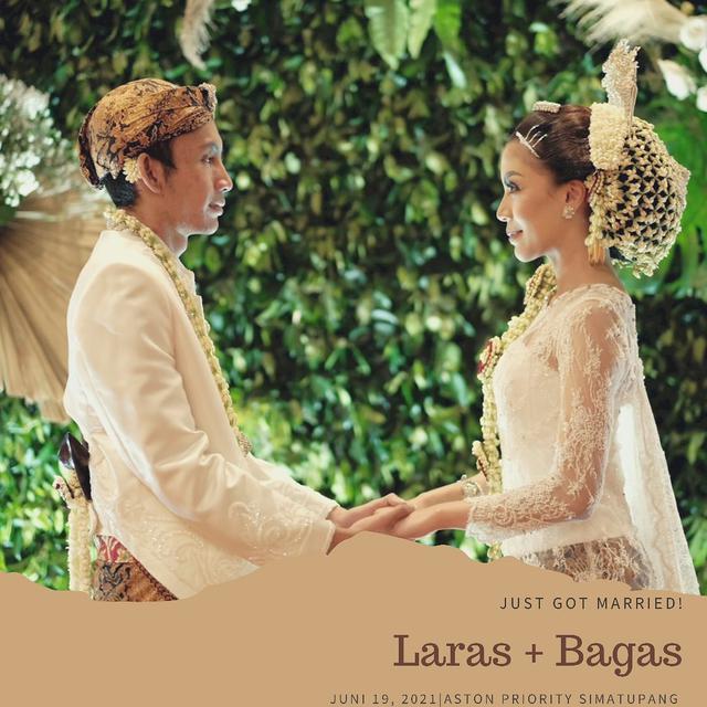 6 Potret Irshadi Bagas 'Heart Series' dan Laras dari Pacaran hingga Setelah Menikah