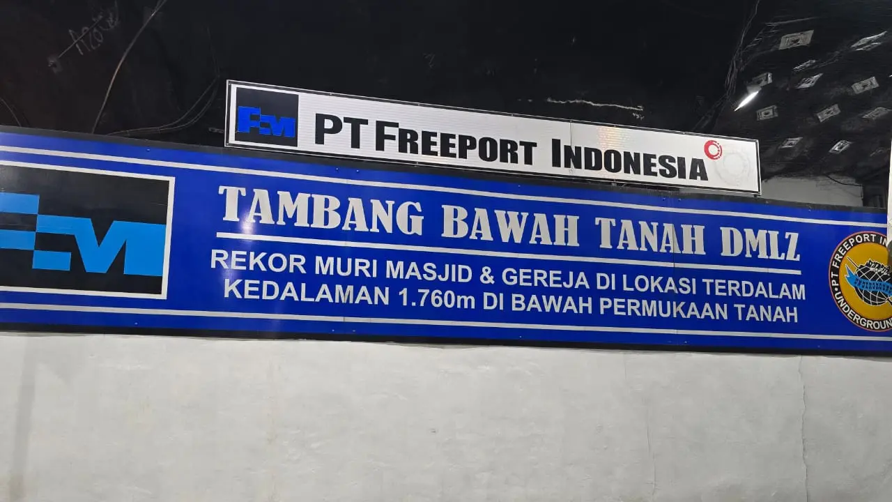 Tambang Bawah Tanah DMLZ. Foto: Nurmayanti/Liputan6.com