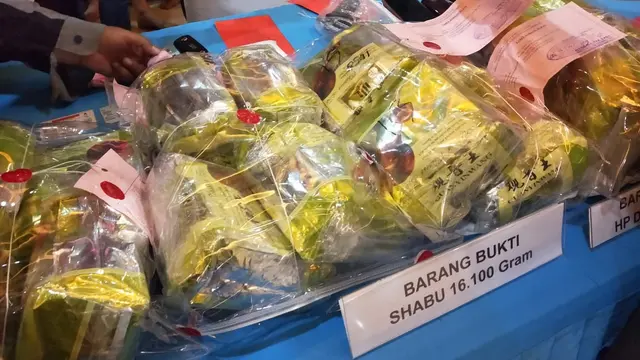 Guru Ngaji Asal Aceh Bawa 16 Kilogram Sabu ke Palembang