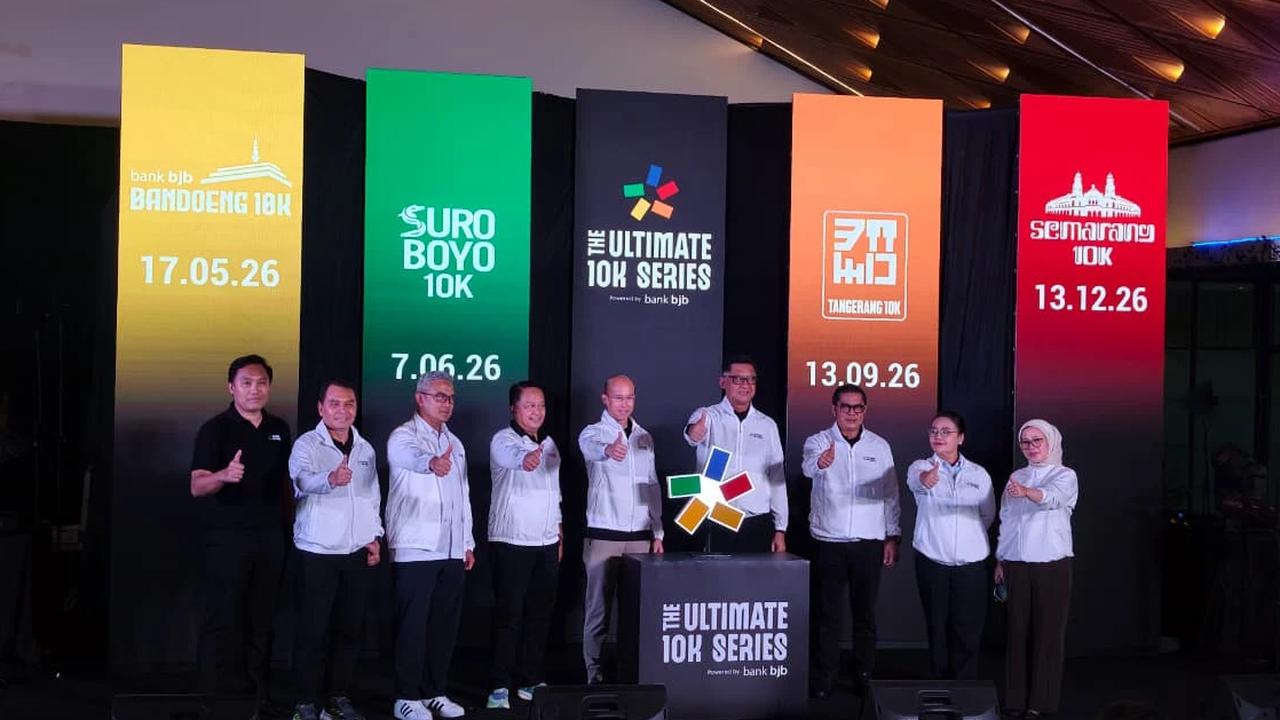 Dorong Pertumbuhan Ekonomi Daerah, Bank bjb Gelar The Ultimate10K Series di 4 Kota