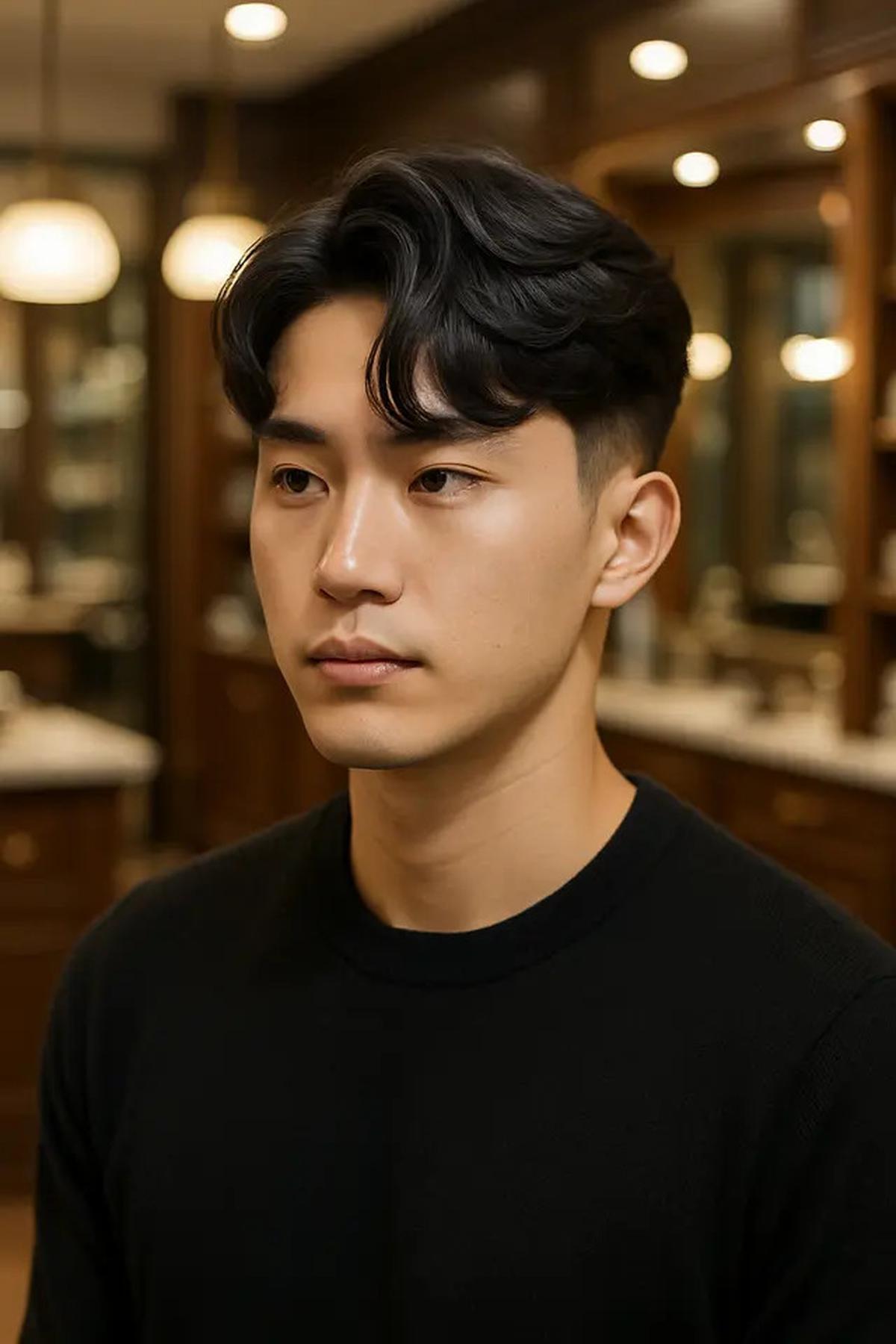 6 Potongan Rambut Comma Hair x Taper yang Tren di 2025, Pilihan Andalan untuk Pria Usia 30-an