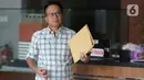 Direktur Utama PT Mabua Harley Davidson, Djonnie Rahmat memenuhi panggilan penyidik KPK di Jakarta, Selasa (4/2/2020). Djonnie diperiksa sebagai saksi dalam kasus dugaan suap pengadaan pesawat dan mesin pesawat dari Airbus S.A.S dan Rolls-Royce P.L.C pada PT Garuda Indonesia. (merdeka.com/Dwi Narwok