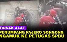VIDEO: Viral Penumpang Pajero Ngamuk ke Petugas SPBU hingga Rusak Mesin EDC Pertamina