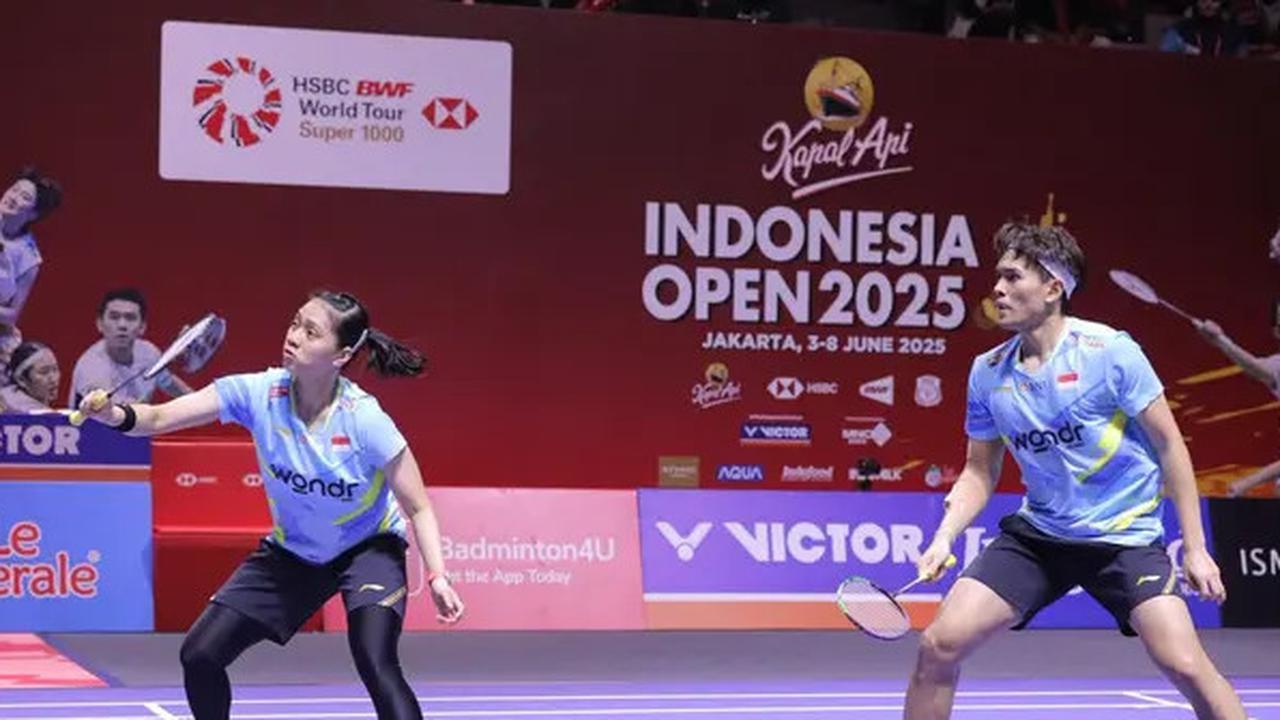 Hasil Indonesia Open 2025: Pasangan Adnan/Indah Melaju ke Babak 16 Besar usai Tundukan Wakil Hong Kong