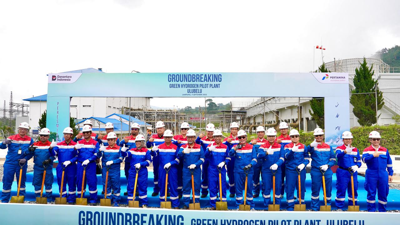 PT Pertamina Geothermal Energy Tbk (PGE) meresmikan Pilot Project Green Hydrogen (Hidrogen Hijau) Ulubelu di Kabupaten Tanggamus, Lampung