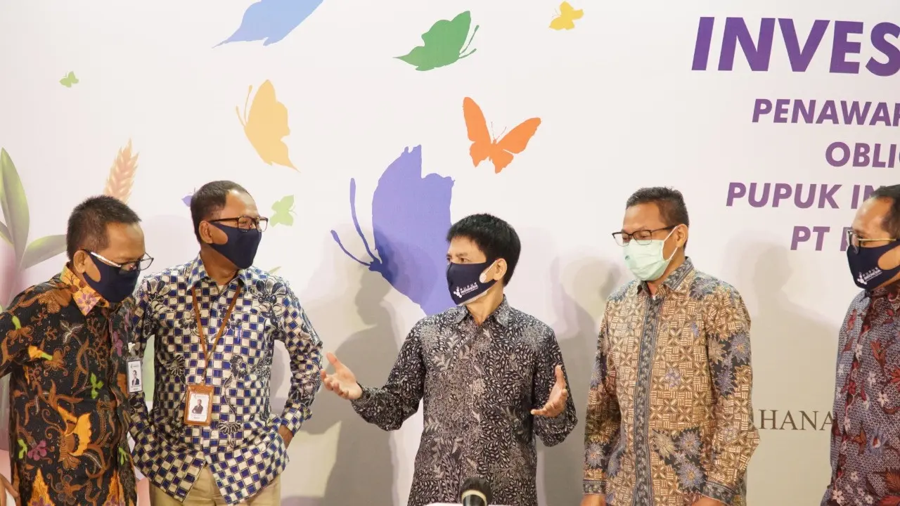 Direksi PT Pupuk Indonesia (Persero) usai Rapat Umum Pemegang Saham Tahunan (RUPST) Tahun Buku 2019