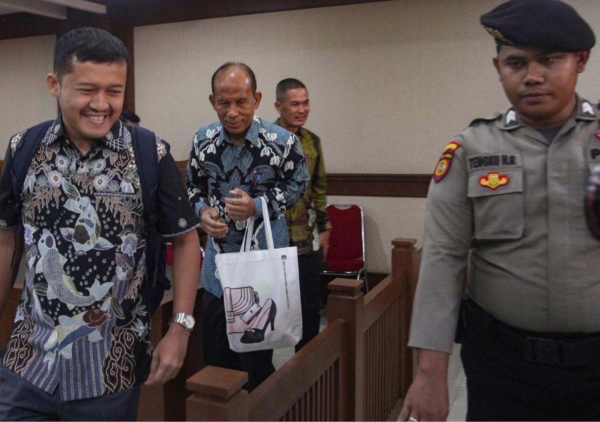 Sidang vonis terdakwa kasus Jasindo