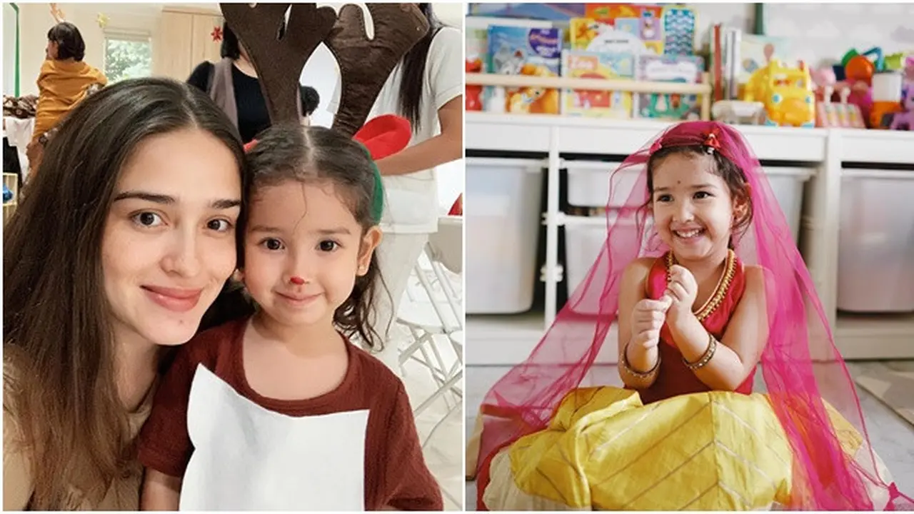 6 Potret Putri Yasmine Wildblood Pakai Busana India Ini Curi Perhatian