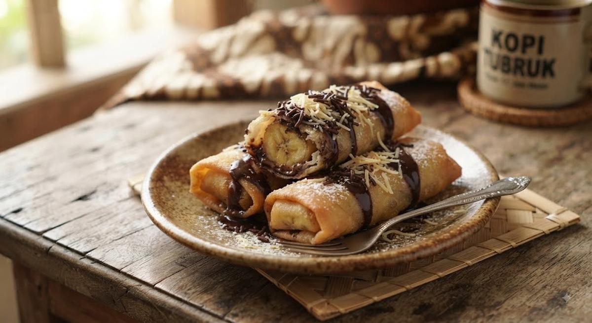 Cara Mengolah Pisang Terlalu Matang Menjadi Camilan Tanpa Oven, Salah Satunya Pisang Cokelat.
