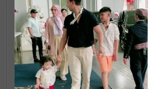 Potret pesta ultah pertama Moana putri Ria Ricis (foto: instagram/fairuzarafiq)