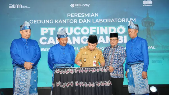 Sucofindo Resmikan Gedung dan Laboratorium di Jambi