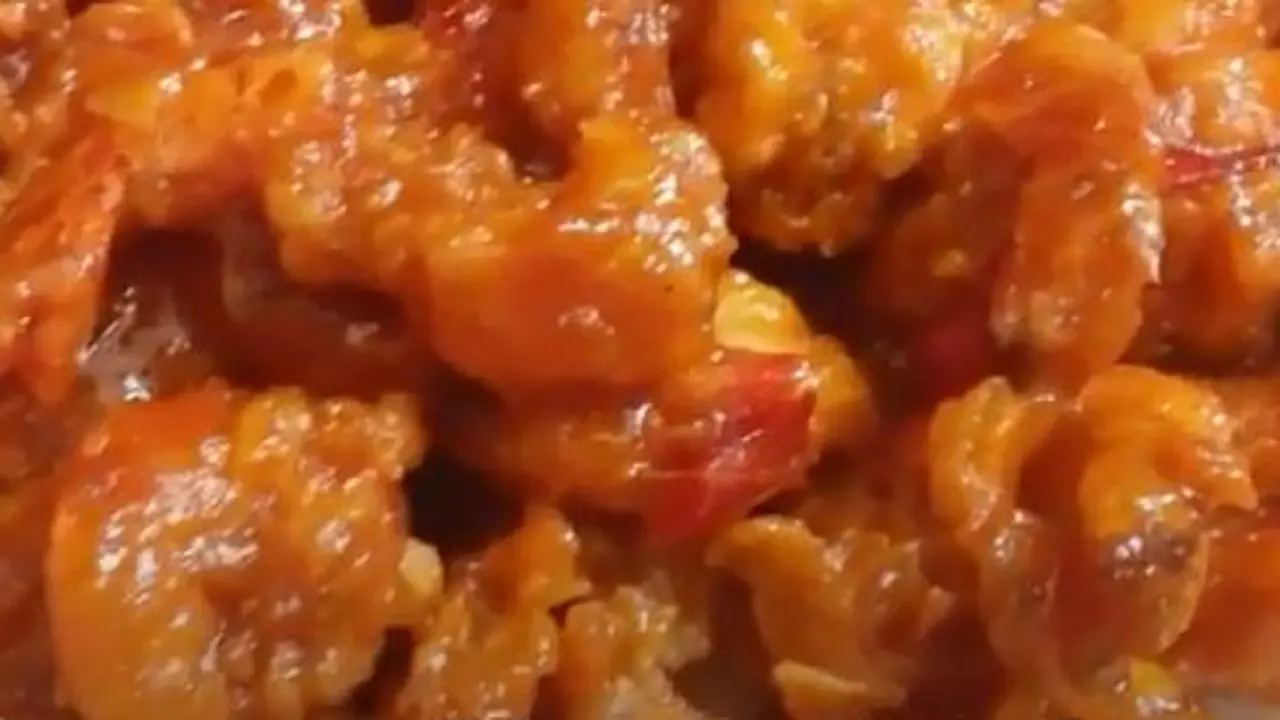 Udang Goreng Manis Pedas