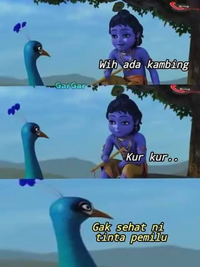 10 Meme Kocak Tinta Ungu Usai Nyoblos Ini Bikin Geleng Kepala