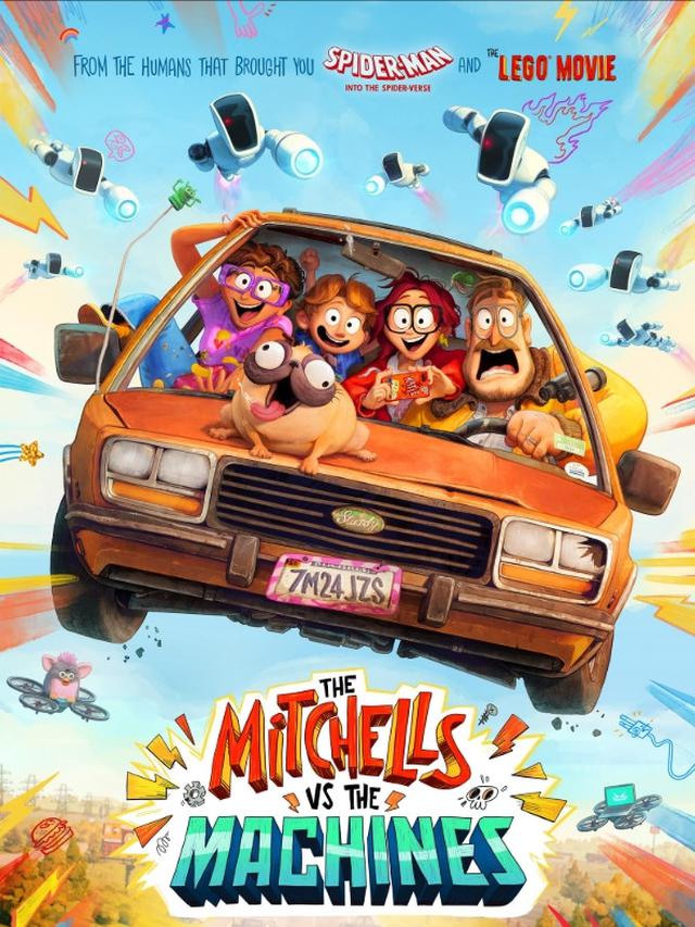 Poster Film The Mitchells vs The Machines (credit: imdb).