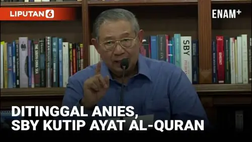 VIDEO: Ditinggal Anies, SBY Kutip Ayat Al-Quran dan Akhlak Rasulullah
